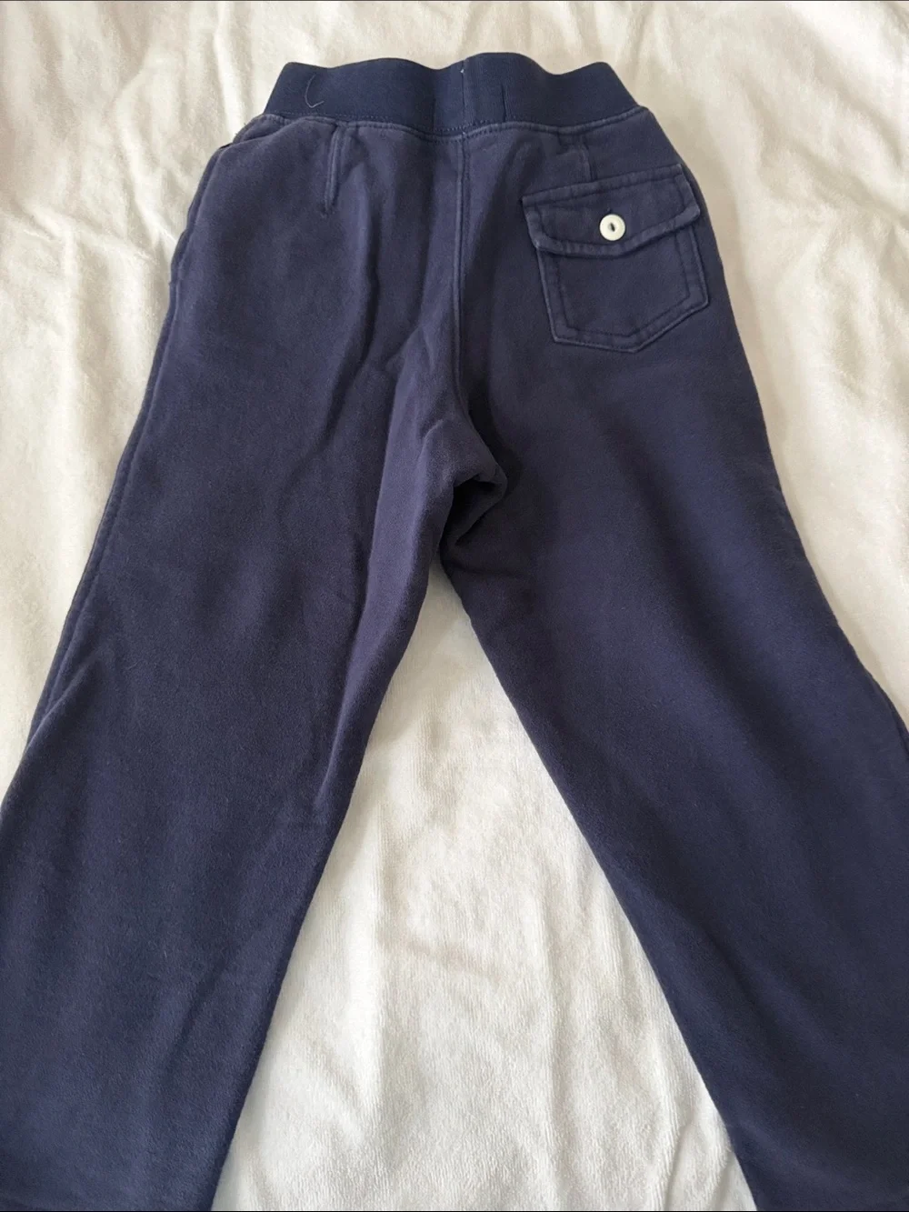 Ralph Lauren Navy Sweatpant Joggers with Red Pony